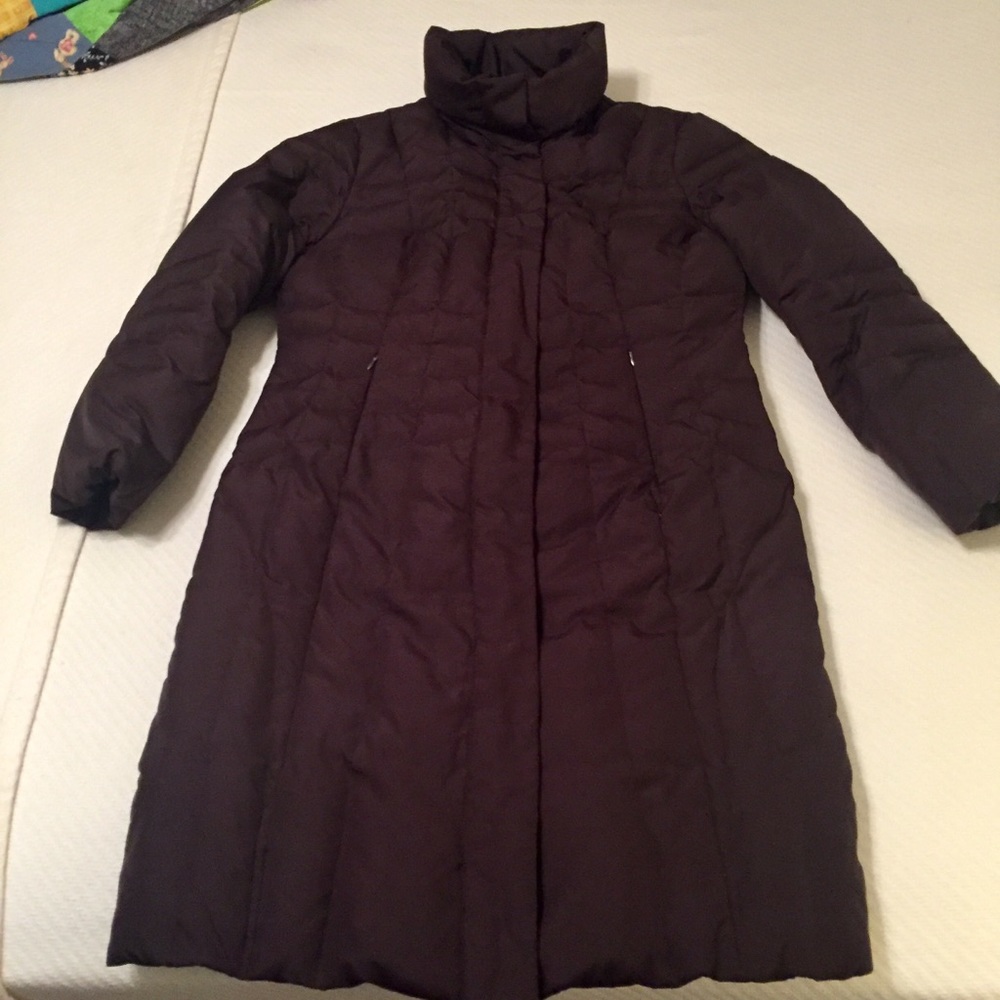 Calvin Klein Brown Down Coat. size M